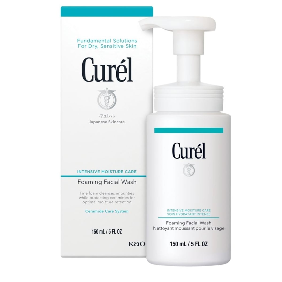 Curel Intensive Moisture Foaming Facial Wash 150 ml