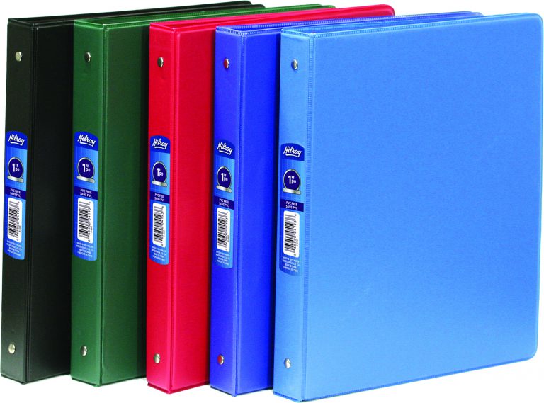 Hilroy Binder - 1 inch - Assorted Colours - Pack of 4