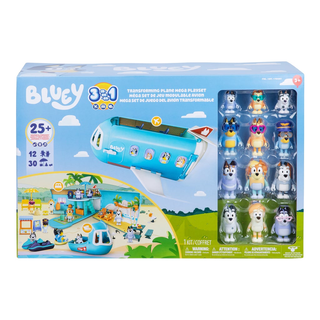 Bluey S13 Holiday Ultimate Family Trip Playset