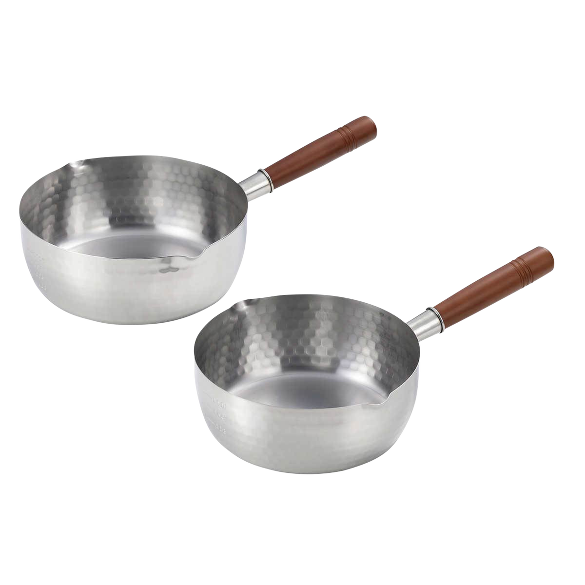 Yukihira Stainless Steel Pans 2 pieces