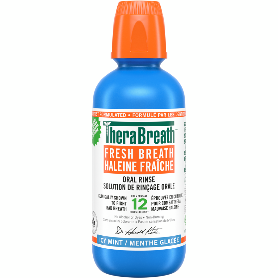 Thera Breath Fresh Breath Oral Rinse Icy Mint