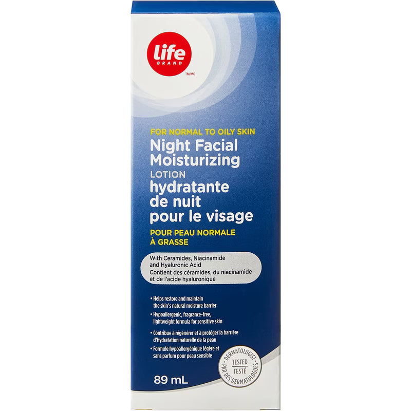 Life Brand Night Facial Moisturizing Lotion