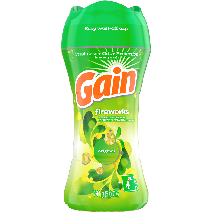 Gain Fireworks In-Wash Scent Booster Beads, Original, 5 oz