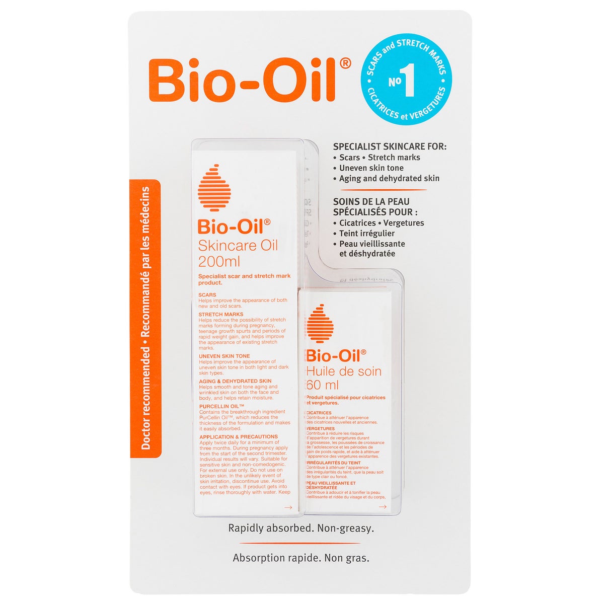 Bio-Oil Skincare Oil 200mL + 60 Ml