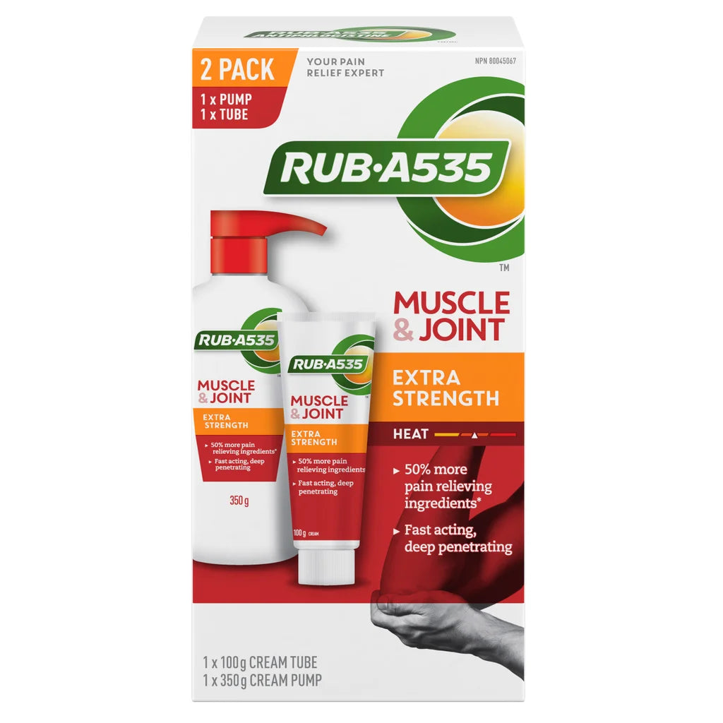 Rub A535 Muscle & Joint Extra Strength Heating Cream, 350 g