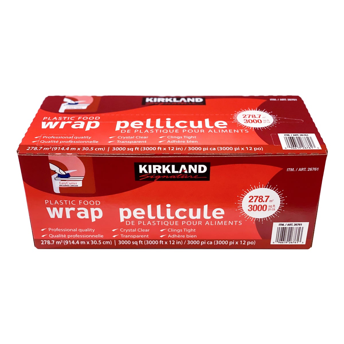 Kirkland Signature Plastic Food Wrap 278.7m
