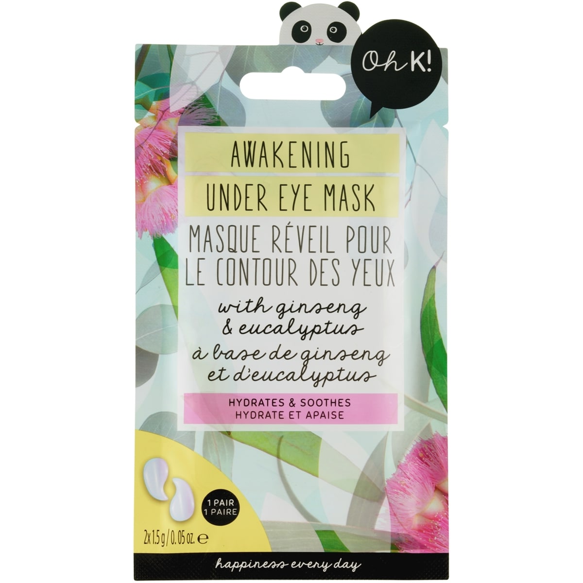 Oh K!
Ginseng & Eucalyptus Under Eye Mask