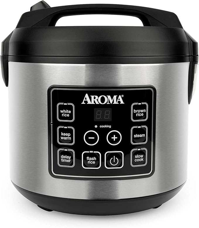 Aroma 20-Cup Programmable Rice & Grain Cooker and Multi-Cooker