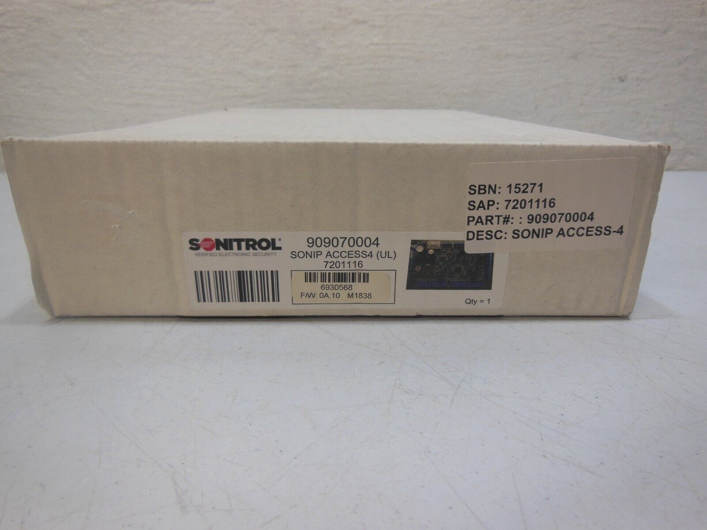 Sonitrol 909070004 Sonip Access4 (UL) 7201116