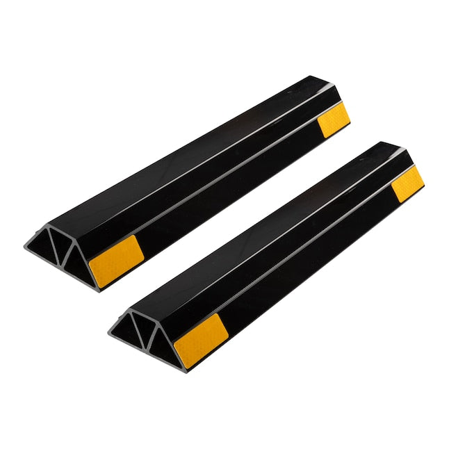 Stalwart Black Traffic safety sign SET OF 2