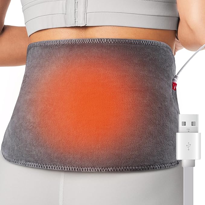 Comfheat Back Heating Pad for Back Pain Relief, USB Portable
