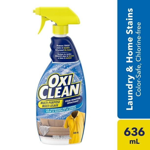 OxiClean Multi-Purpose Stain Remover Spray, 636-ml (2 packs)
