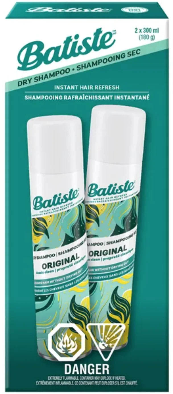 Batiste dry shampoo 2 x 300 ml