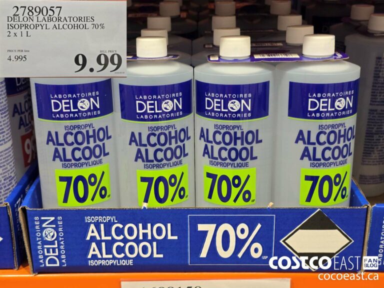 Delon Laboratories isopropyl alcohol 70% 2 X 1L