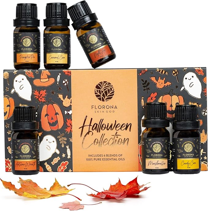 FLORONA Halloween Set of 6 Premium Grade Fragrance Oils