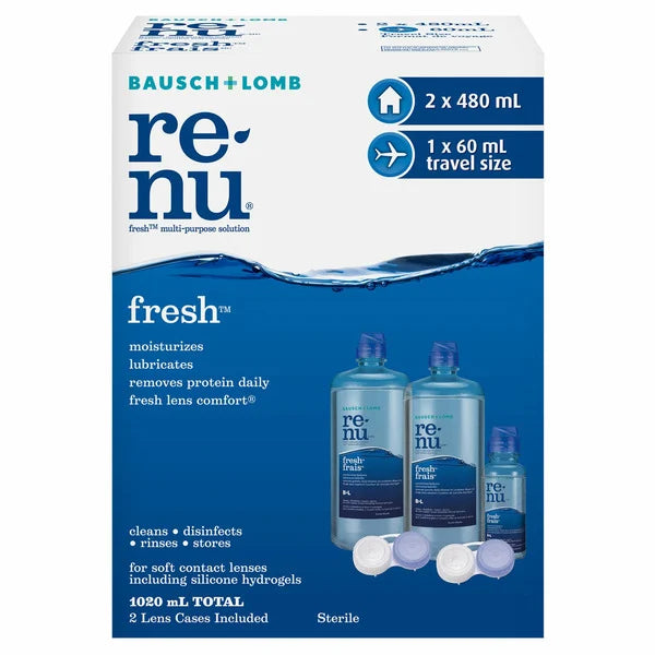 ReNu Fresh Multi‑Purpose Contact Lens Solution