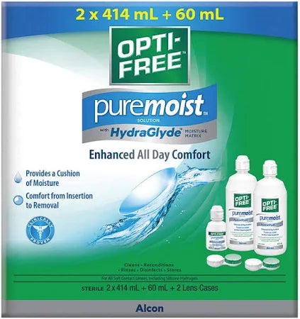 OPTI-FREE PUREMOIST 2 X 414 + 60 ml