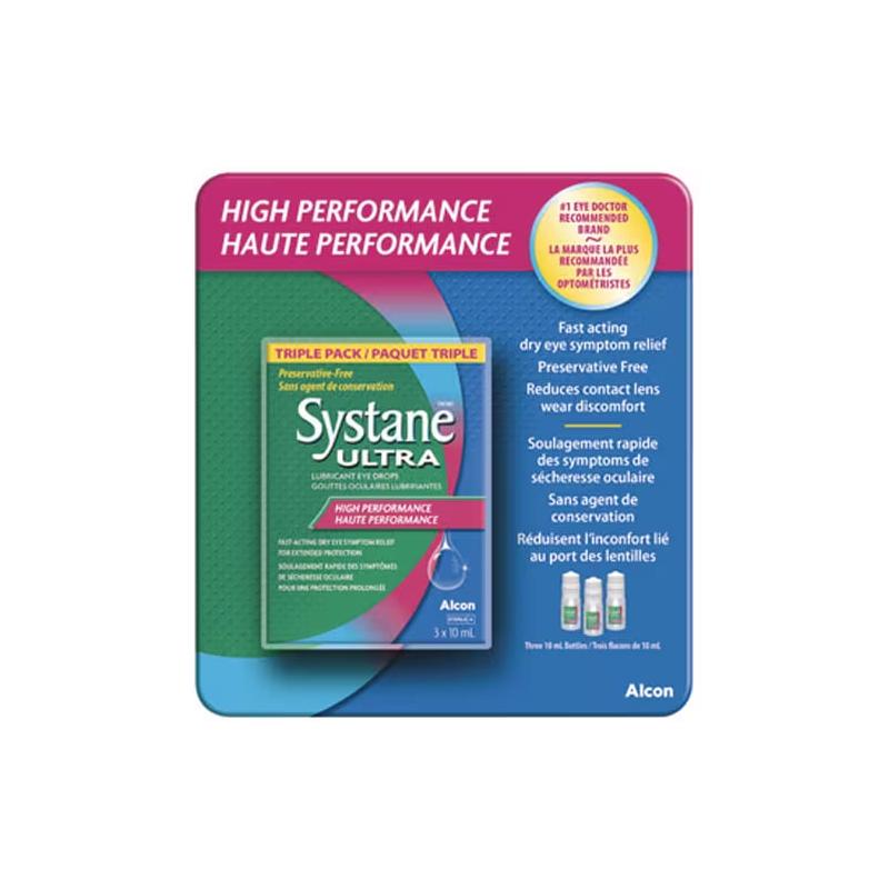 Systane Ultra Preservative Free 3 X 10 ml