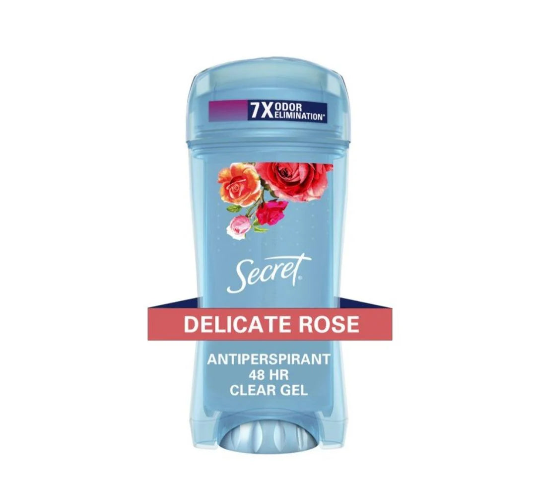 Secret Clear Gel Antiperspirant and Deodorant, Berry Scent, 73g