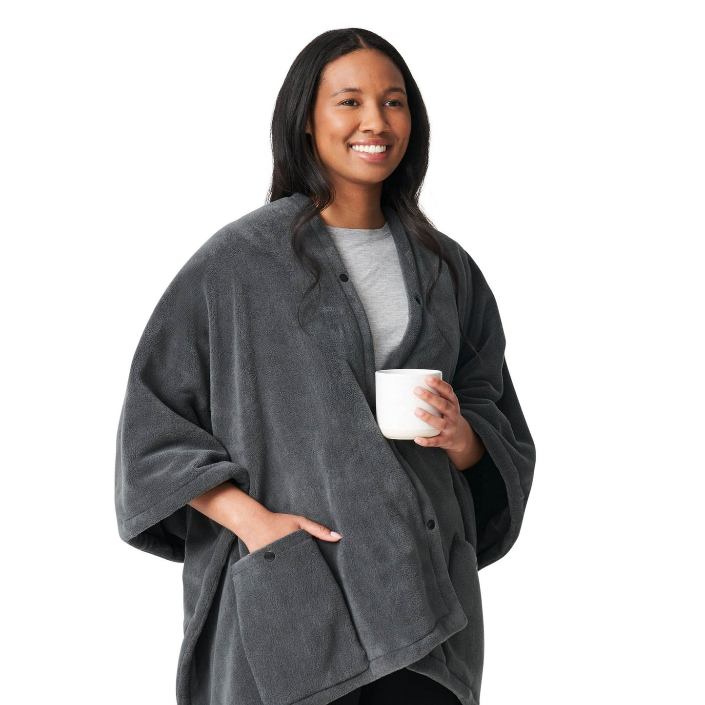 Sunbeam Cordless, on-the-Go Electric Heated Throw Blanket