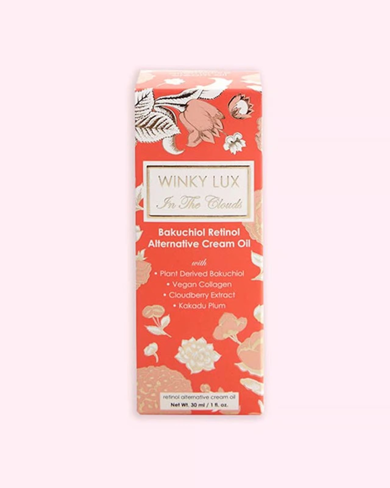 Winky Lux In The Clouds Bakuchiol Retinol Alternative Cream Oil, Vegan Collagen