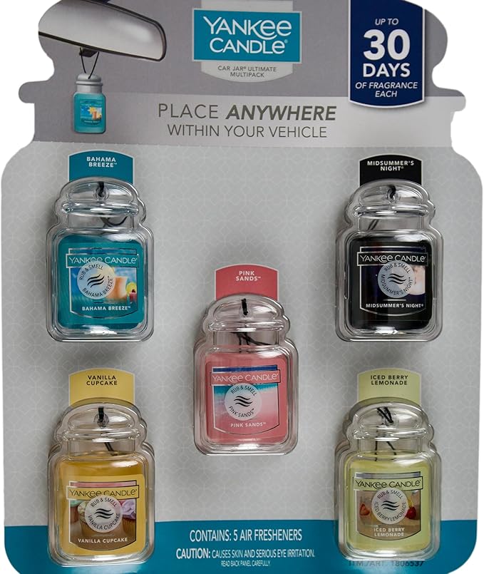 Yankee Candle Air Freshener Pack Of 5