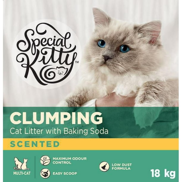 Special Kitty Clumping Cat Litter with Baking Soda 18 kg