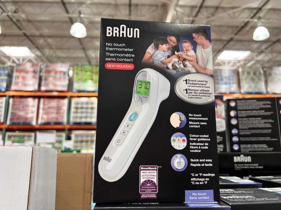 Braun No Touch Infrared Thermometer