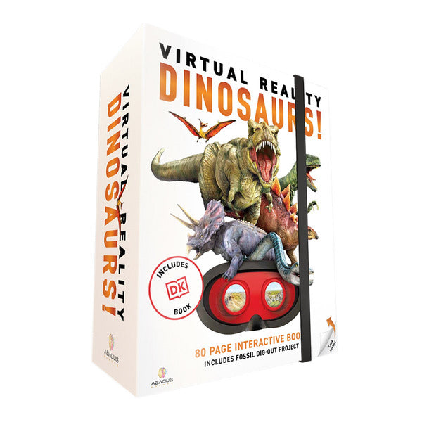 Virtual Reality Dinosaurs! 80 Page Interactive Book