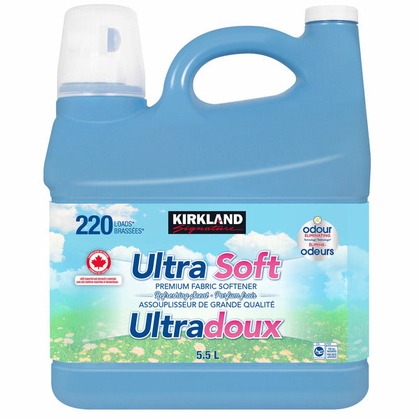 Kirkland Signature Ultra Soft Liquid Fabric Softener 220 loads