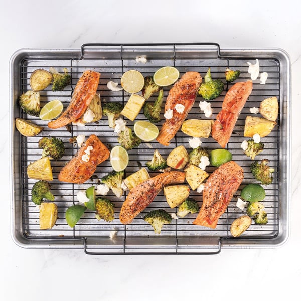 Baker's Secret XL Baking Pan with Rack