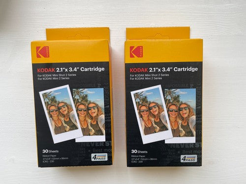 Kodak 2.1"x 3.4"cartridge,30 sheets