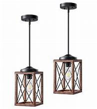 Jewenwils pendant lights 2 pack