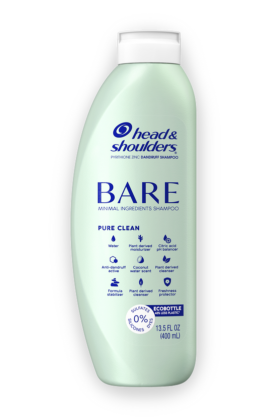 Head & Shoulders BARE Soothing Hydration Dandruff Shampoo, Anti-Dandruff