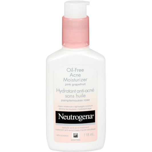 Neutrogena Oil-Free Acne Moisturizer Pink Grapefruit
