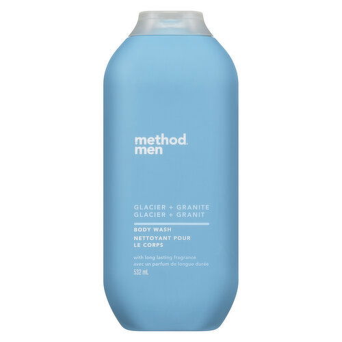 Method - Men's Body Wash Glacier & Granite, 532 ml