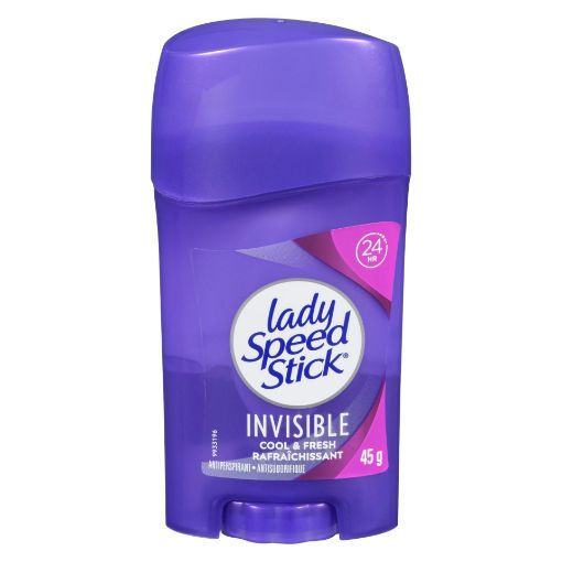 Lady Speed Stick Antiperspirant Deodorant, Invisible, Cool Fresh, 45g