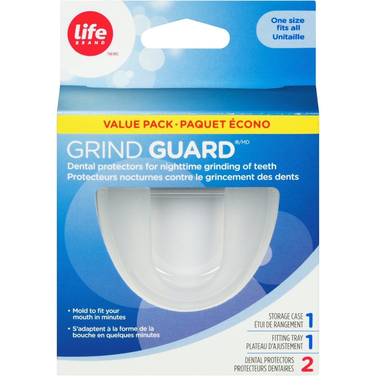 Life Brand GRIND GUARD 2CT
