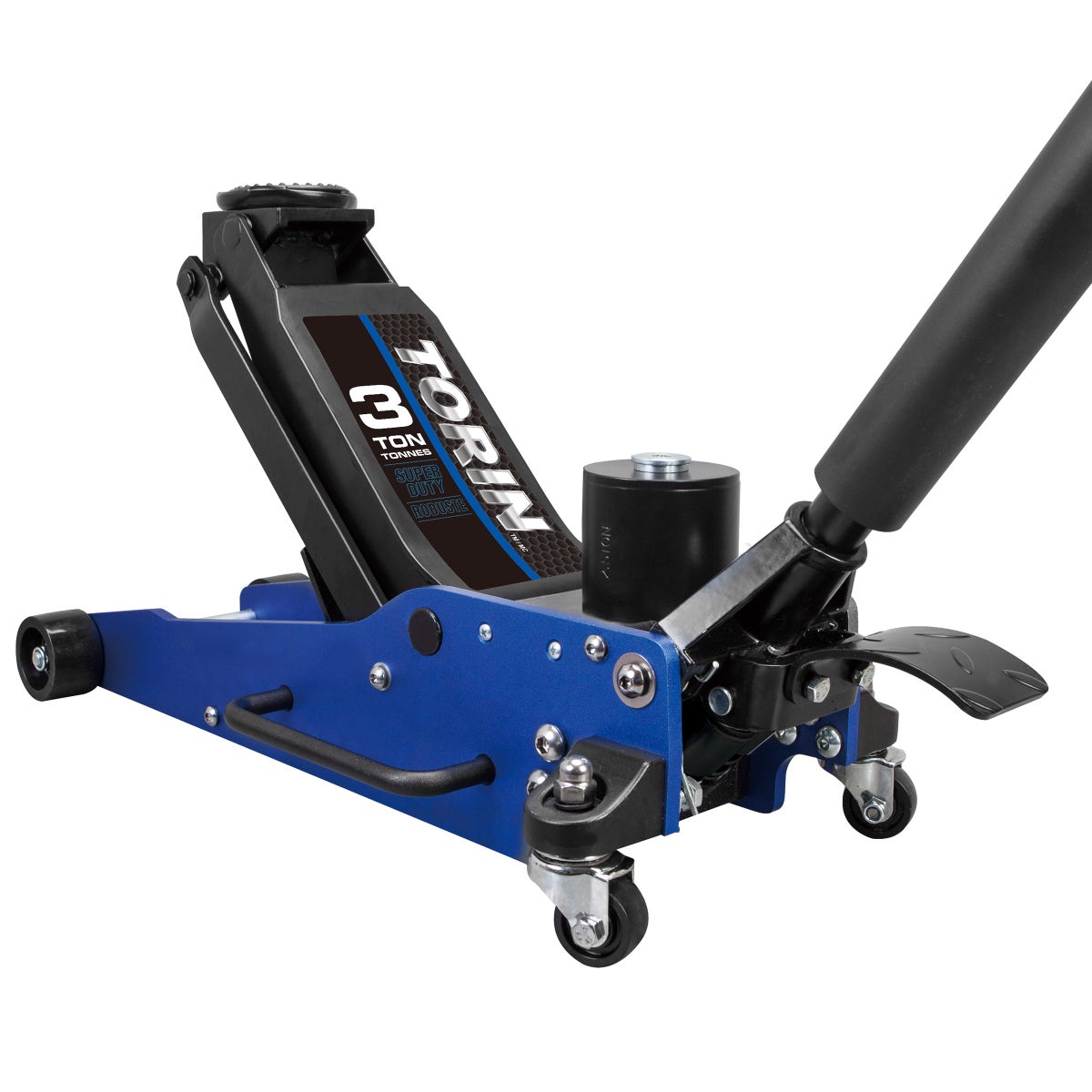 Torin 3 Ton Aluminum Hybrid Jack with SUV Adapter and Foot Pedal