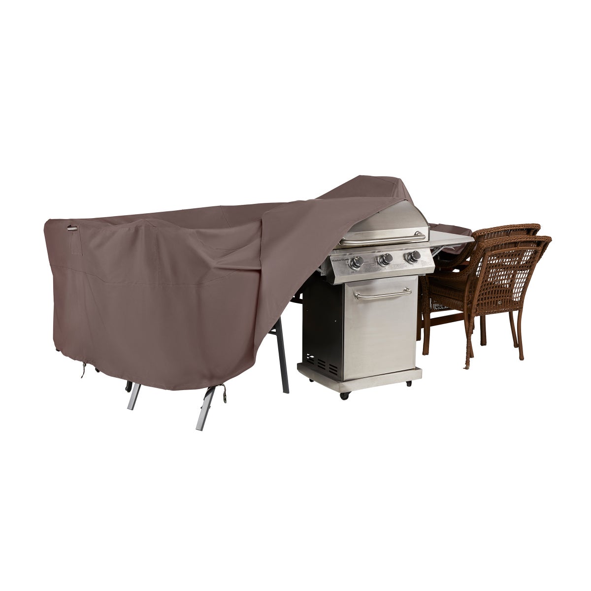 Classic Accessories Delridge Rectangular/Oval Patio Dining Set Cover xl