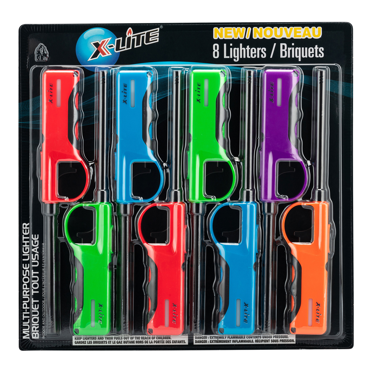X-Lite Multipurpose Lighter Pack of 8