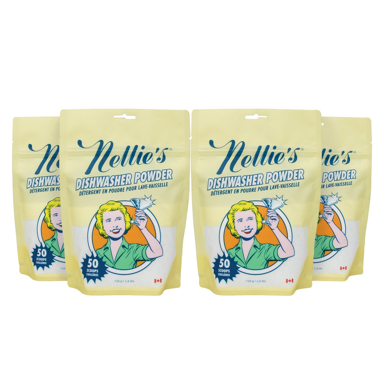 Nellie’s Automatic Dishwasher Powder726 g