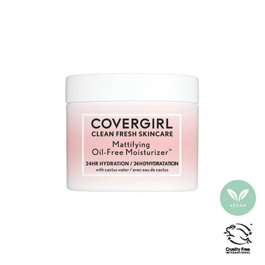 COVERGIRL Clean Fresh Skincare Mattifying Oil-Free Moisturizer, 60ml. Mattifying face moisturizer