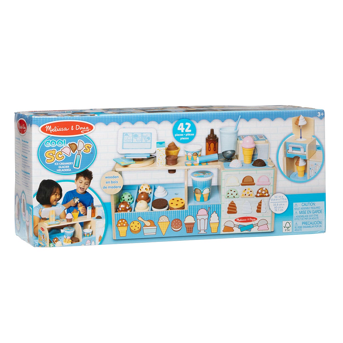 Melissa & Doug Cool Scoops Ice Creamery
