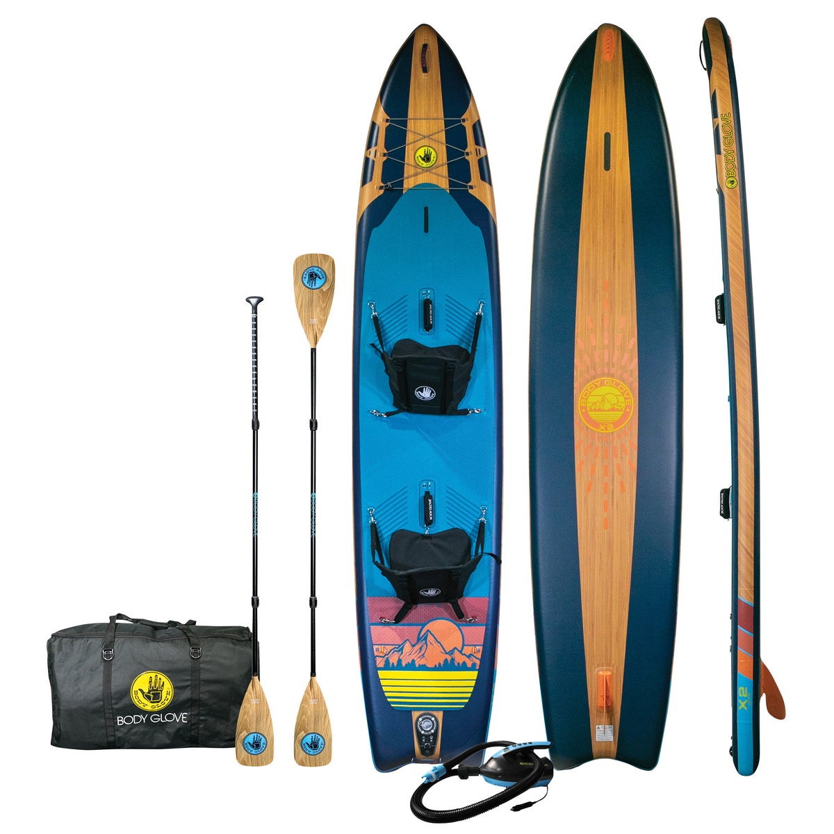Body Glove X2 2-Person Inflatable Paddle Board