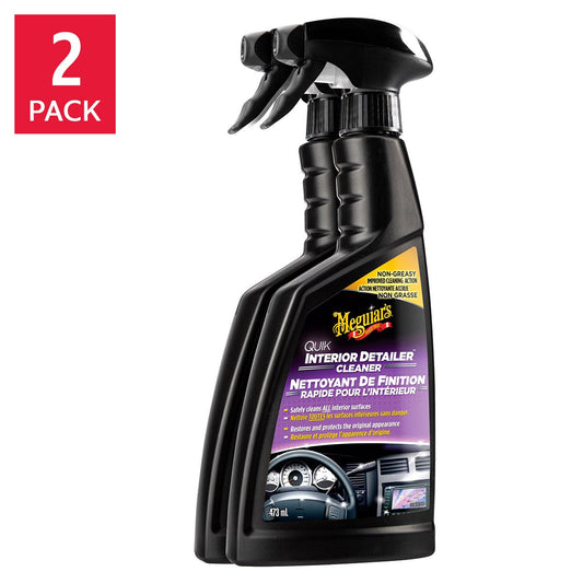 Meguiar's Quik Interior Detailer, 2-pack