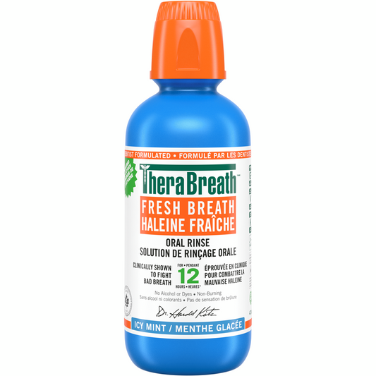 Thera Breath  Fresh Breath Oral Rinse Icy Mint
