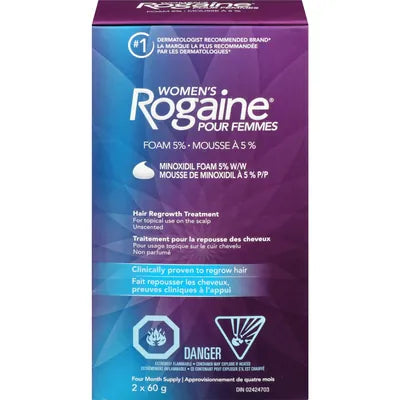 Women's Rogaine 5% Minoxidil Foam