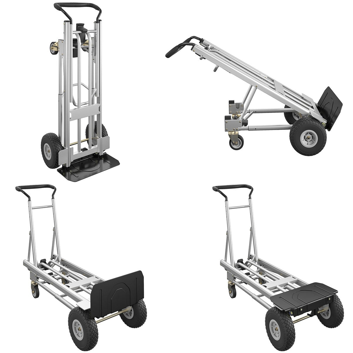 Cosco 4-in-1 Folding Toe Plate Series Hand Truck