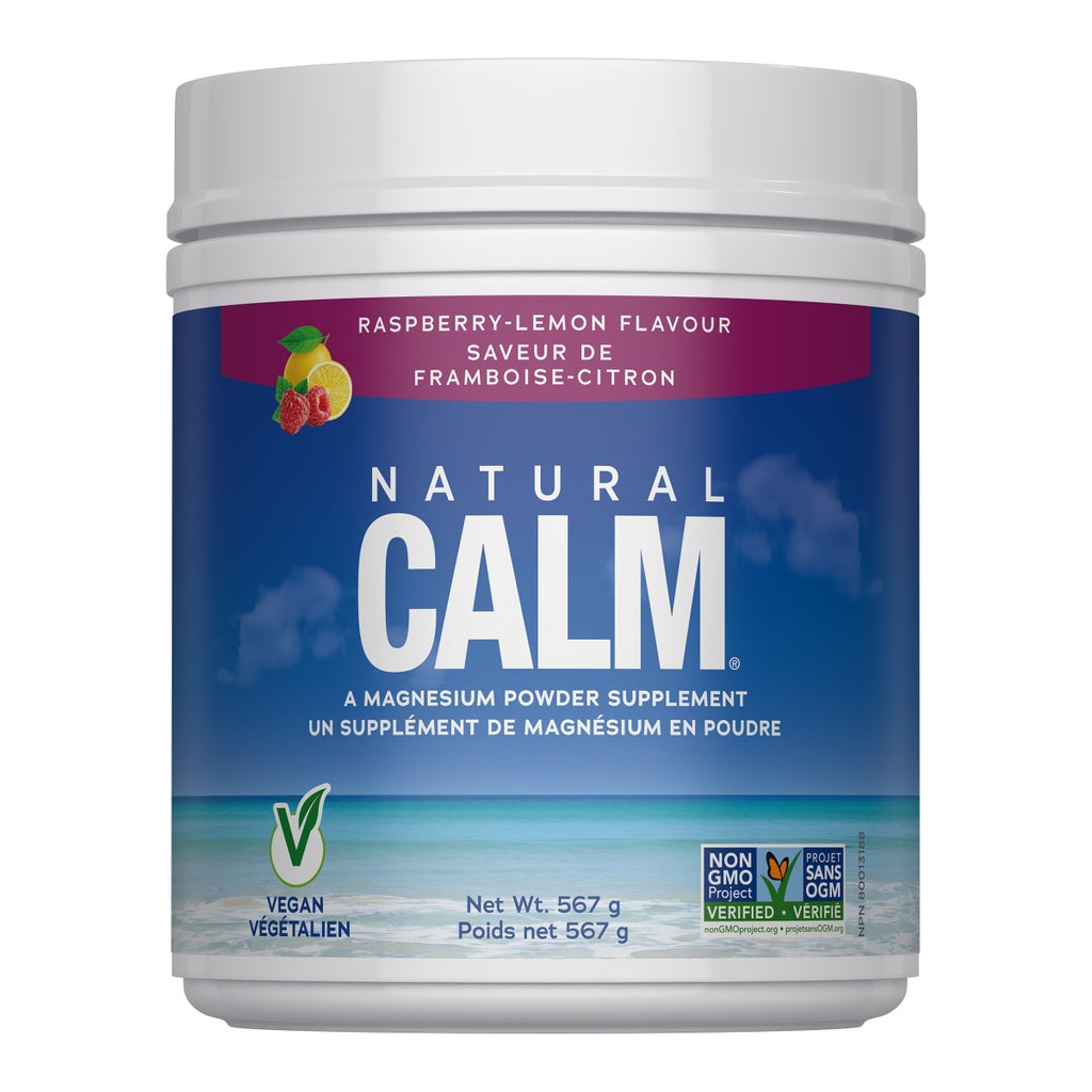 Natural Calm Magnesium Powder Raspberry Lemon - 567 g Powder – Rumi ...